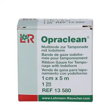 Opraclean jodoform gazebind