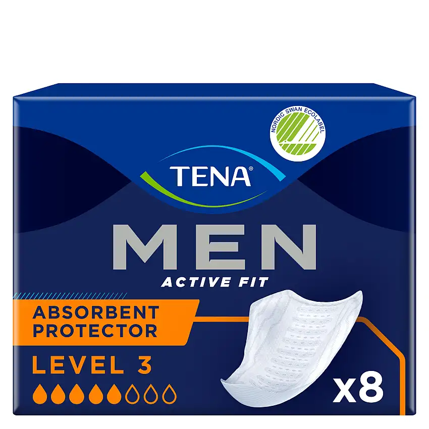 Tena Men Active Fit Inkontinensindlæg Level 3