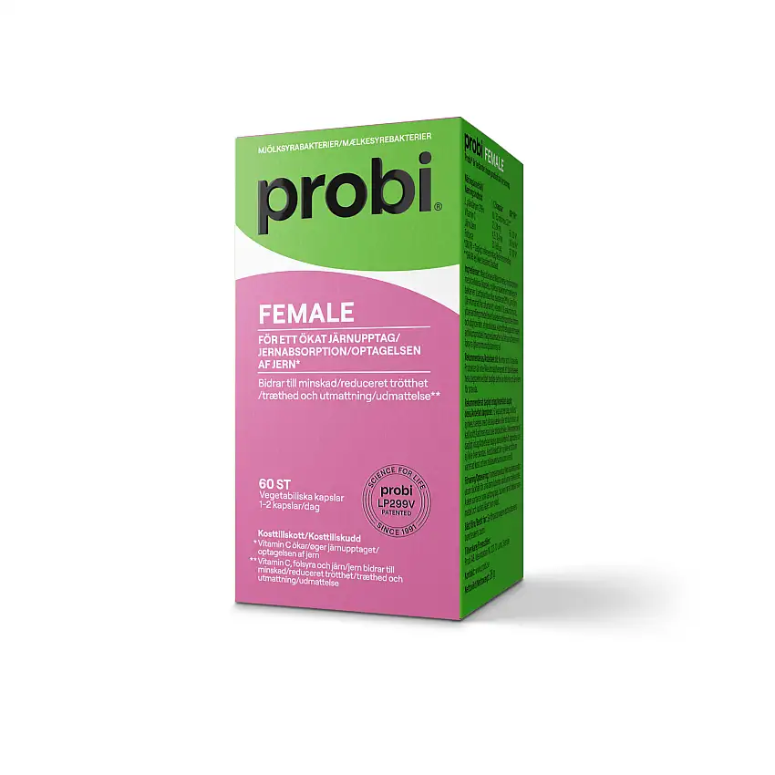 Probi Mælkesyrebakterier Female 60 stk