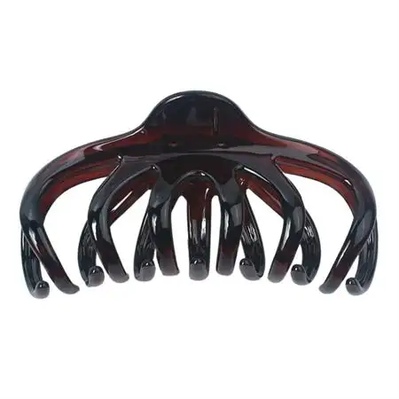 SOHO Delta Hårklemme - Brun