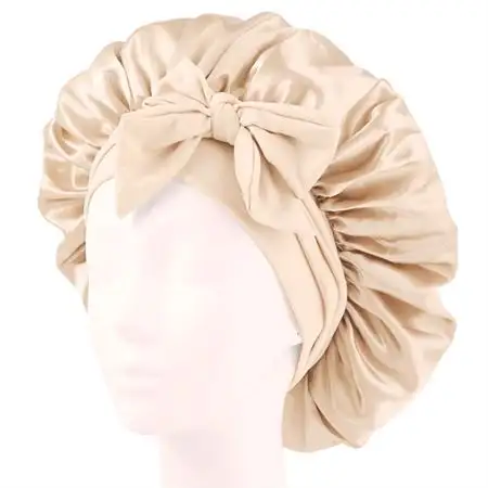 SOHO Makena Satin Bonnet - Champagne
