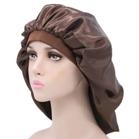 SOHO Juma Satin Bonnet - Brun