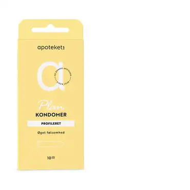 Apotekets Plan gul kondomer