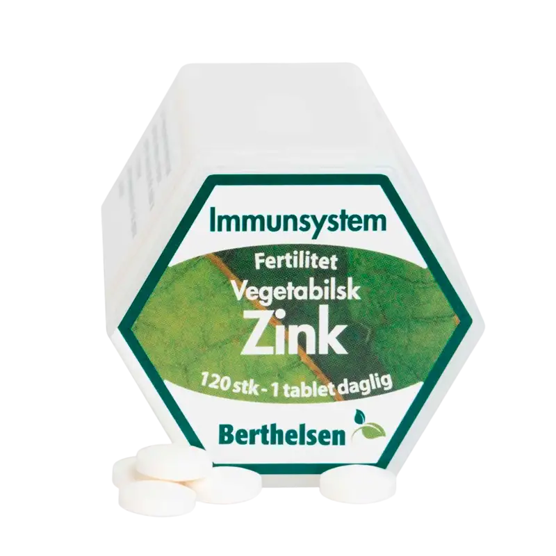 Berthelsen Zink 20 mg (120 tab)