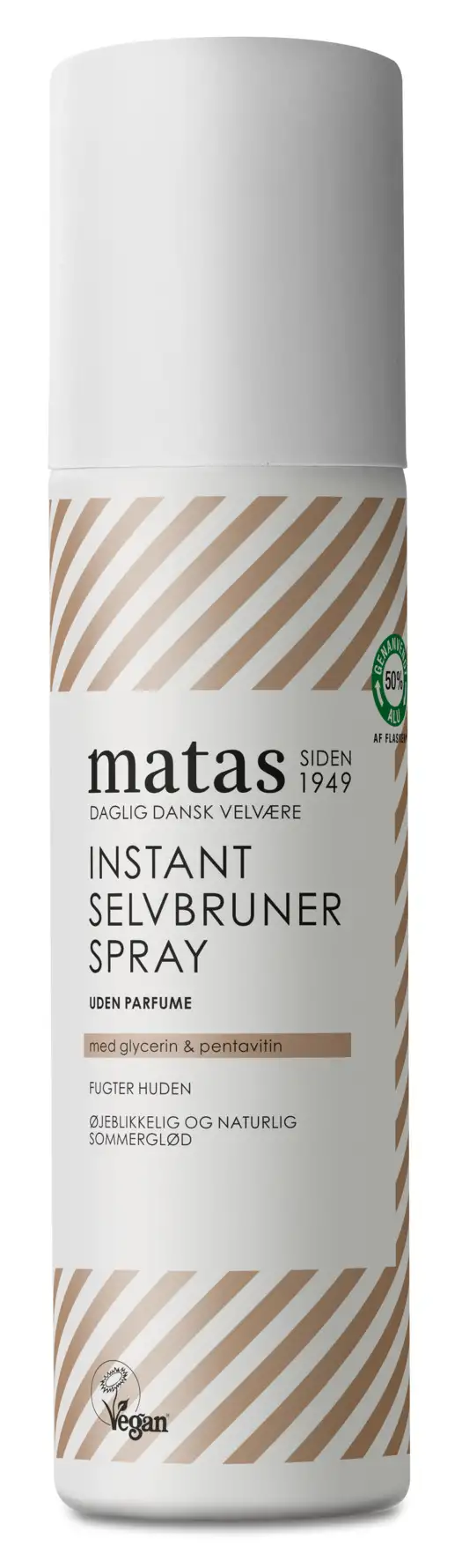 Matas Striber Instant Selvbruner Spray Uden Parfume 150 ml