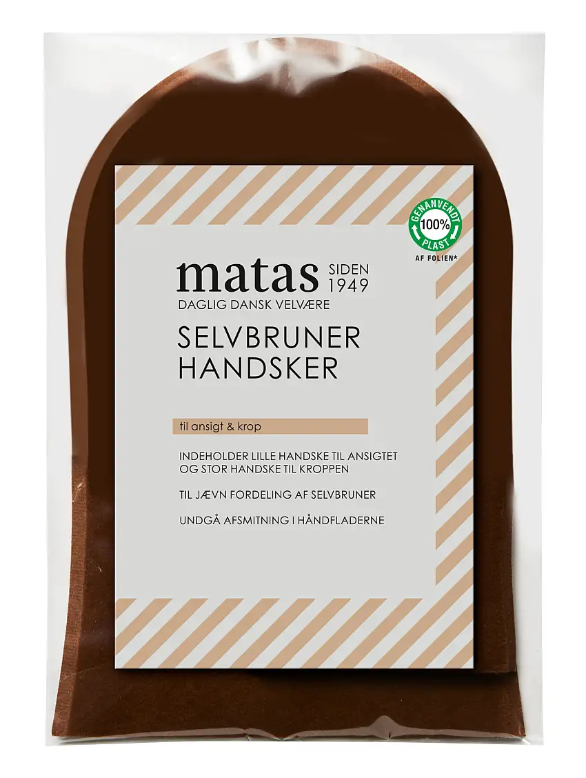 Matas Striber Selvbruner Handsker 2 stk.