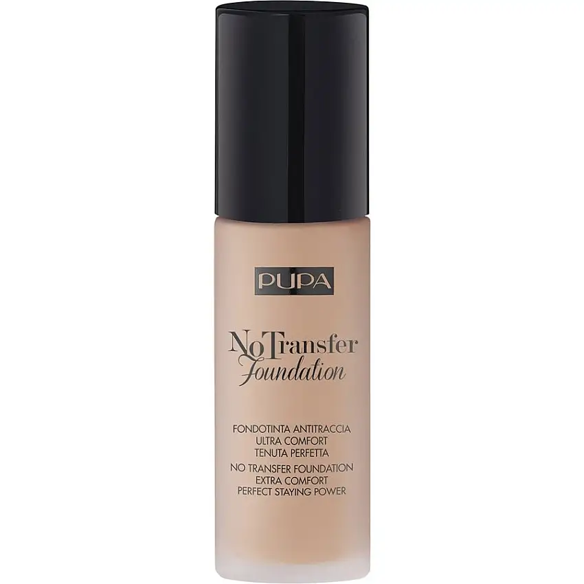 PUPA Milano Foundation No Transfer Foundation No. 01 Nude / 30 ml