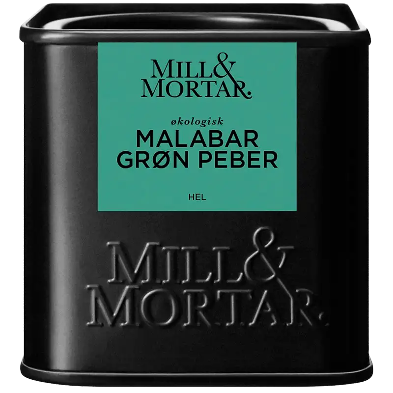 Mill & Mortar Malabar Grøn Peber Ø (25 g)