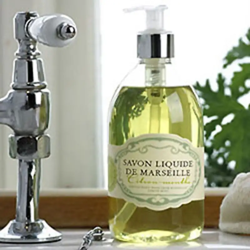 Savon Liquide De Marseille Håndsæbe Flydende Citron-Mynte (500 ml)