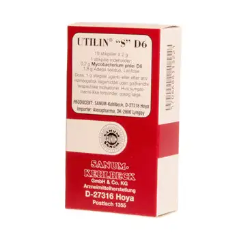 Utilin S D6 stikpiller (rød) 10 stk