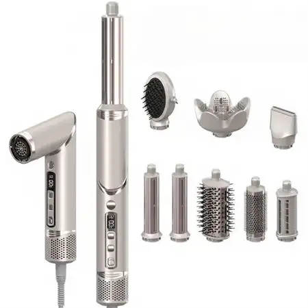 UNIQ 8-i-1 MultiStyler 2.0 – alt-i-én Air Hårstyler & Hårtørrer