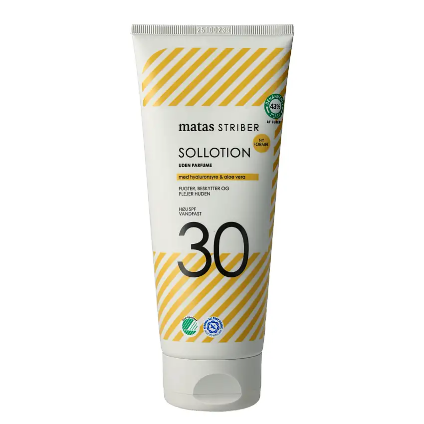 Matas Striber Sollotion SPF30 Uden Parfume 200 ml