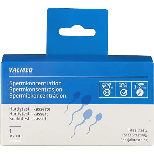 Spermkoncentration test 1 stk