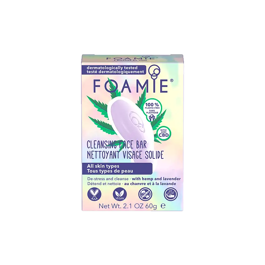 Foamie Cleansing Face Bar I Beleaf In You 60 g
