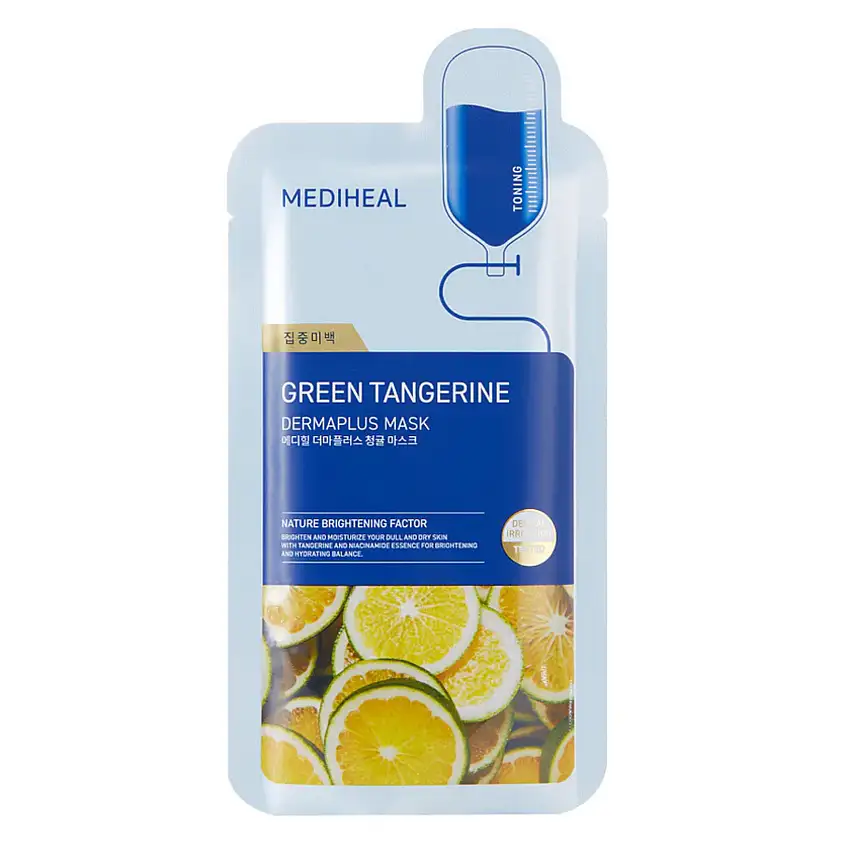 Mediheal Dermaplus Green Tangerine Mask 22 ml
