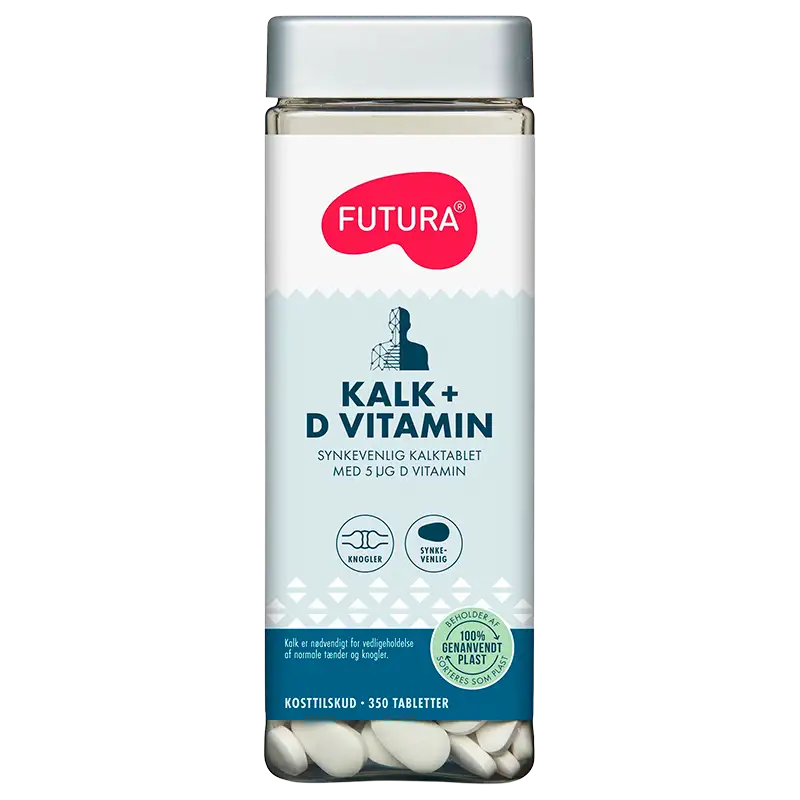 Futura Kalk + D-Vitamin (350 stk)