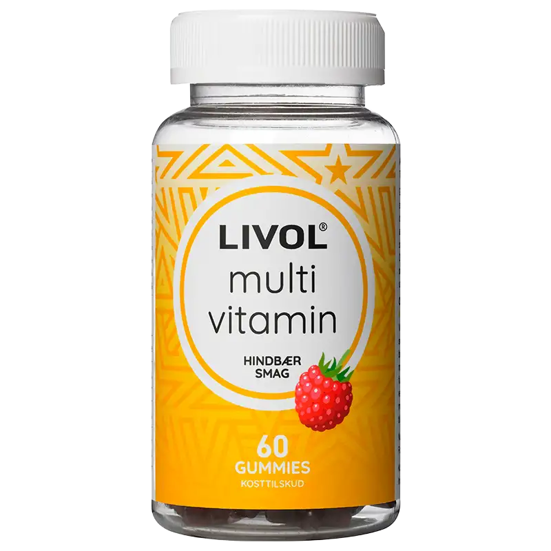 Livol Ultimate You Multi Raspberry Gummies (60 stk)