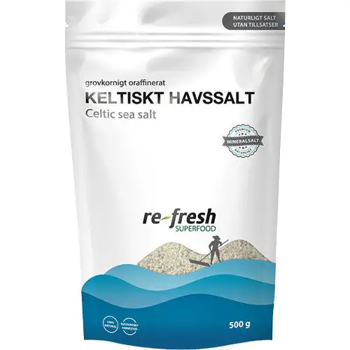 Refresh Superfood Groft Keltisk Salt | 500 gr