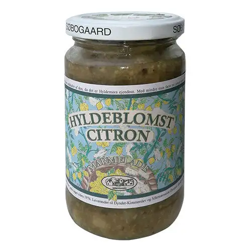 Hyldeblomst/Citron marmelade Ø