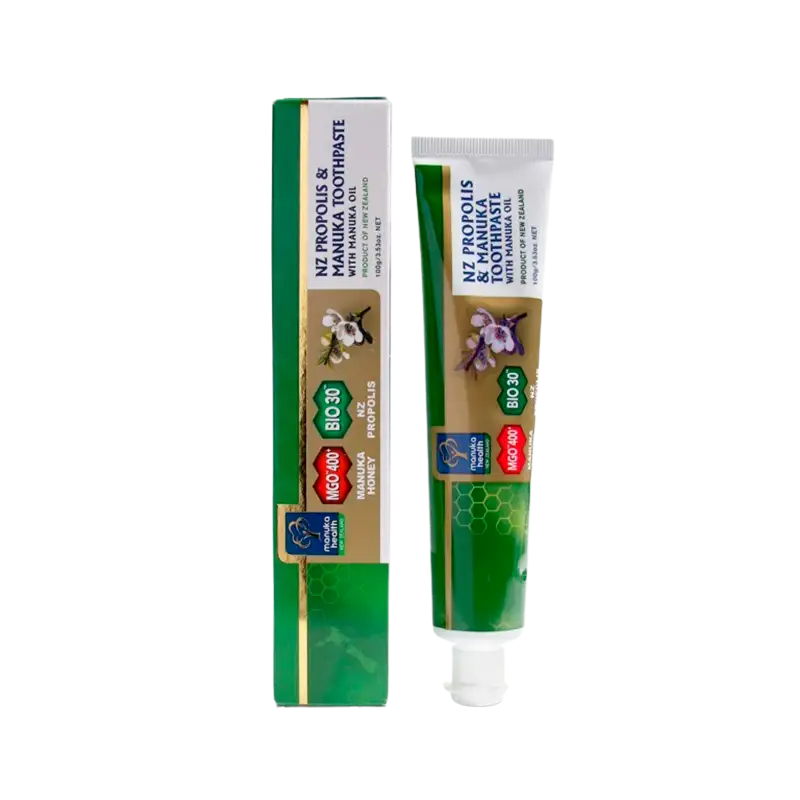 Manuka Health’s BIO 30 NZ Propolis & MGO 400+ Manuka Tandpasta (100 gr)