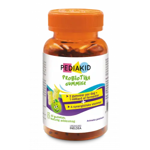 Pediakid Gummies Probiotics Apple (60 stk)