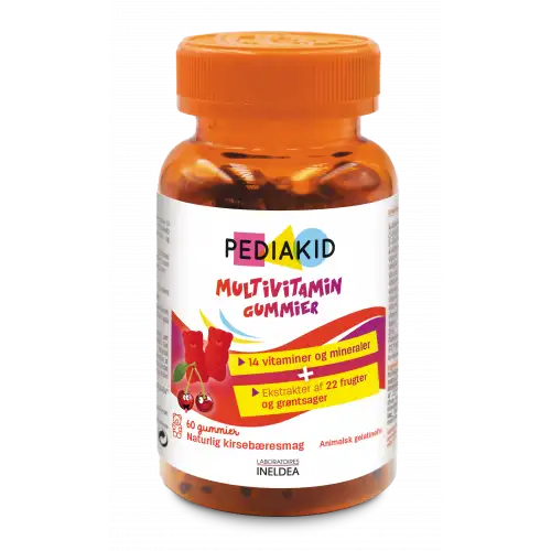 Pediakid Gummies Multivitamins Cherry (60 stk)