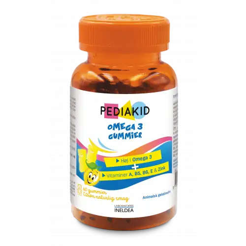 Pediakid Gummies Omega 3 Lemon (60 stk)