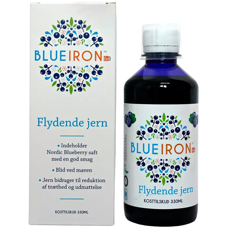 Blueiron Flydende Jerntilskud (330 ml)
