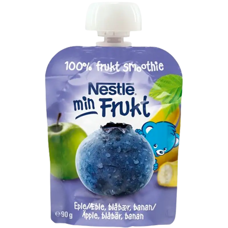 Nestle Min Frukt Blåbær (90 g)
