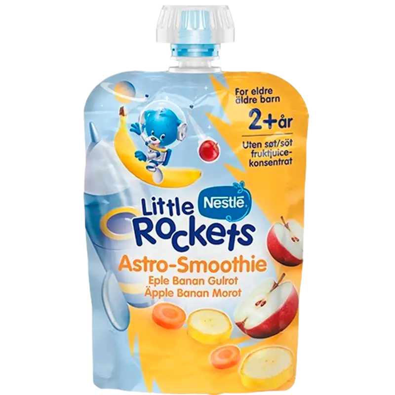 Nestle Astro Smoothie Æble/Banan/Gulerod (150 g)