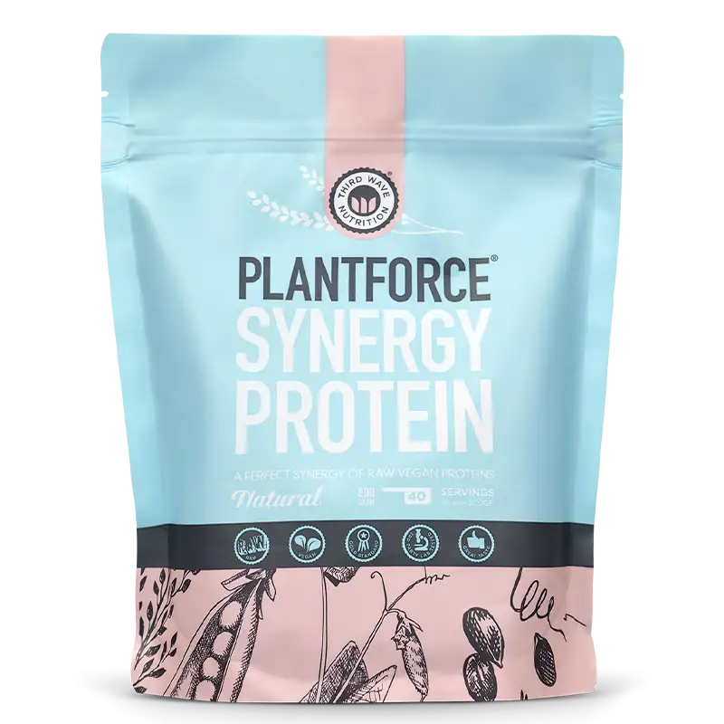Plantforce Synergy Third Wave Nutrition protein natural (800 g)