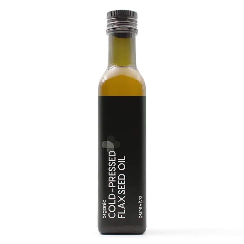 Pureviva Koldpresset Hørfrøolie Ø (250 ml)