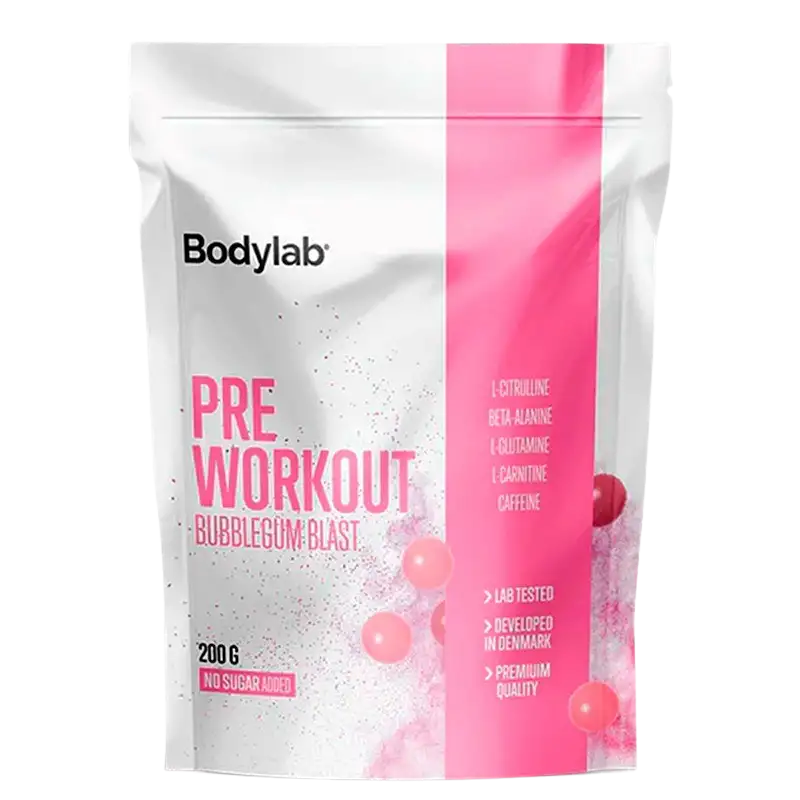 Bodylab Preworkout Bubblegum Blast (200 g)