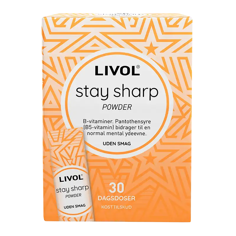 Livol Stay Sharp Powder Stick (30 stk)