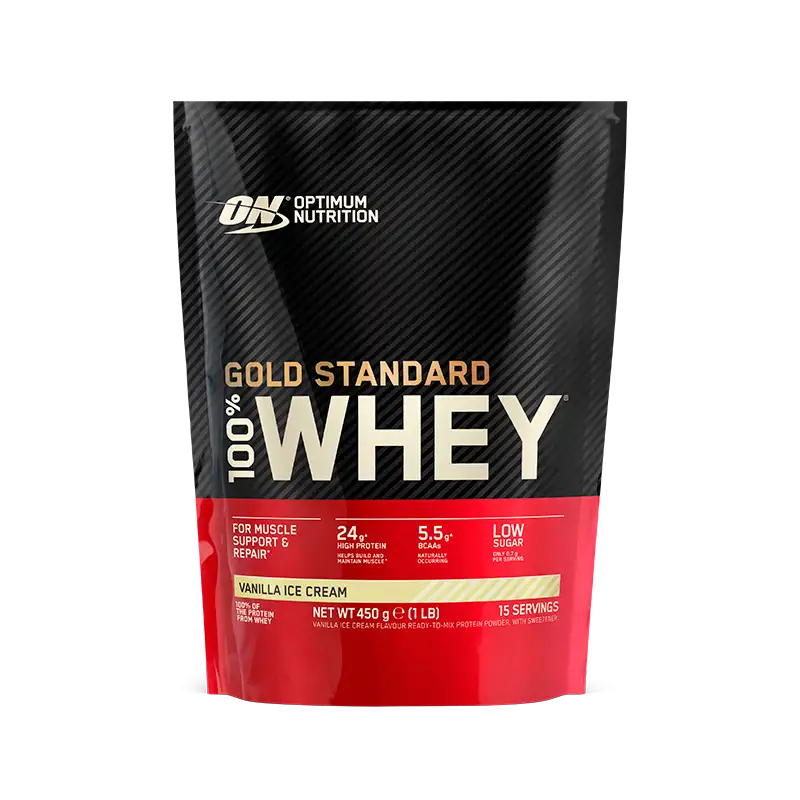 Optimum Nutrition Gold Standard 100% Whey Vanilla Ice Cream (450 g)