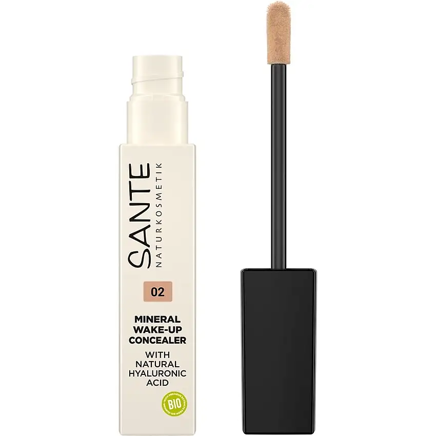 Sante Naturkosmetik Concealer Mineral Wake-Up Concealer No. 02 Warm Beige / 8 ml