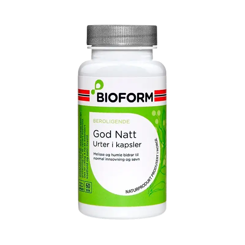 Bioform God Natt (60 kaps)