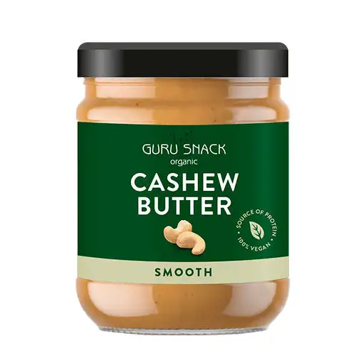 Cashewnøddesmør Smooth Økologisk | 250 gr