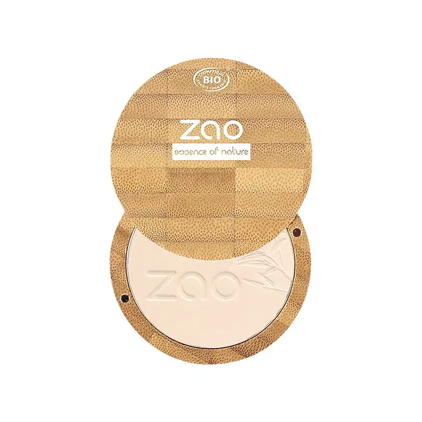 Zao Mineral powder Bamboo Compact Powder No. 301 Ivory / 9 g