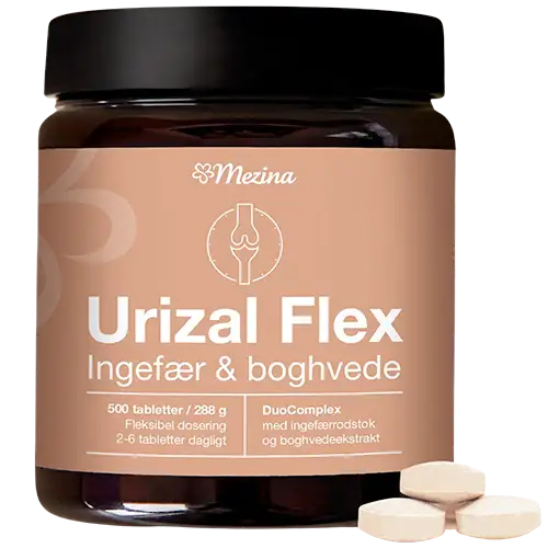 Urizal Ingefær Flex (500 tab)