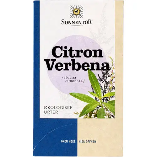 Citron Verbena Te Økologisk | 18 br