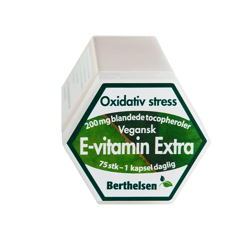 Berthelsen E-vitamin Extra (75 kaps)