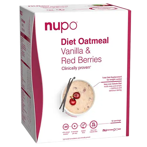 Nupo Diet Oatmeal Vanilla & Red Berries (384 g)