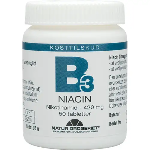 Niacin (Nikotinamid) 420 Mg | 50 Tabl.