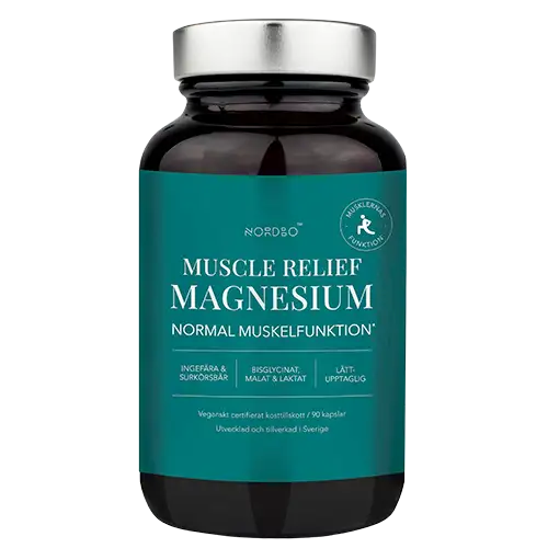 Nordbo Muscle Relief Magnesium (90 kaps)