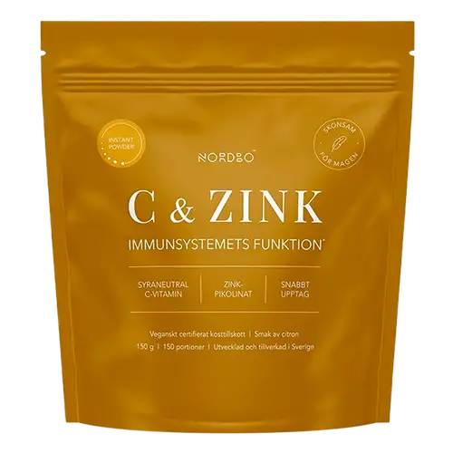 Nordbo C-Vitamin & Zink Instant Powder (150 g)