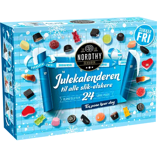 Nordthy Sukkerfri Slik Julekalender (442 g)