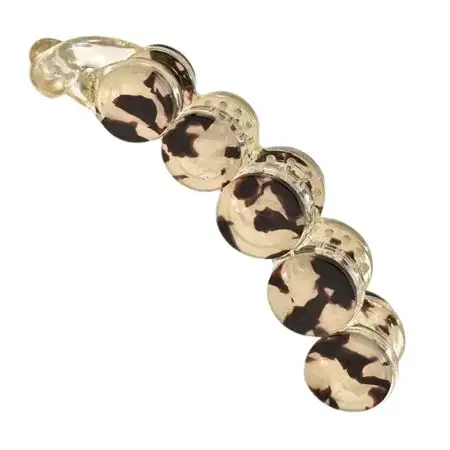 SOHO Abrina Banana Hårspænde - Light Tortoise (U)