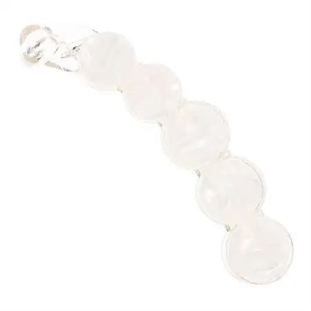 SOHO Abrina Banana Hårspænde - White marble (U)