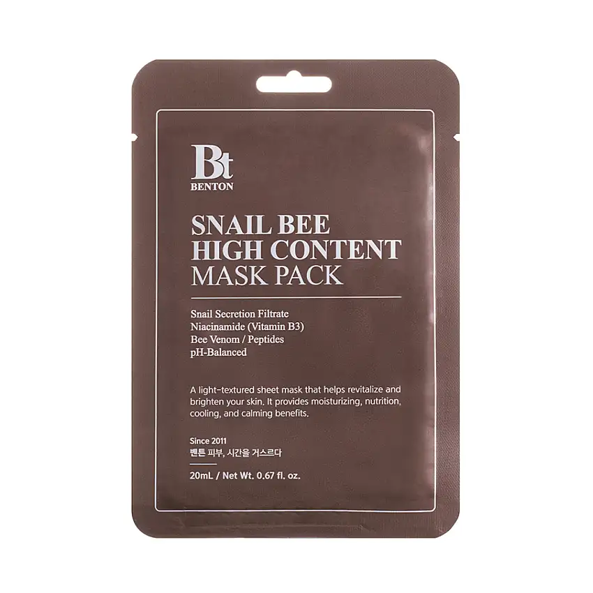 Benton - Snail Bee High Content Sheet Mask